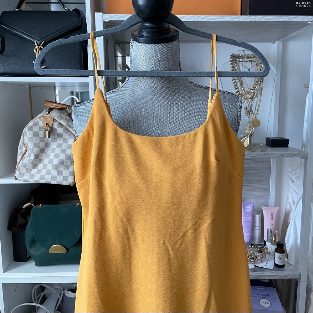 Mura boutique orange bodycon dress - Picture 2 of 8